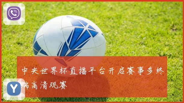中央世界杯直播平台开启赛事多终端高清观赛