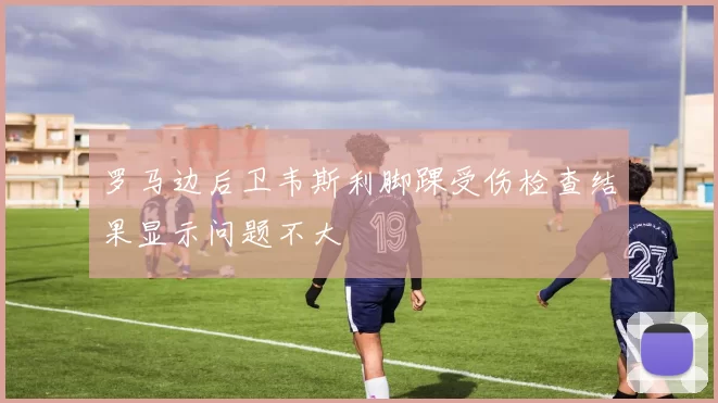 罗马边后卫韦斯利脚踝受伤检查结果显示问题不大