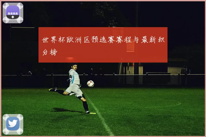 世界杯欧洲区预选赛赛程与最新积分榜