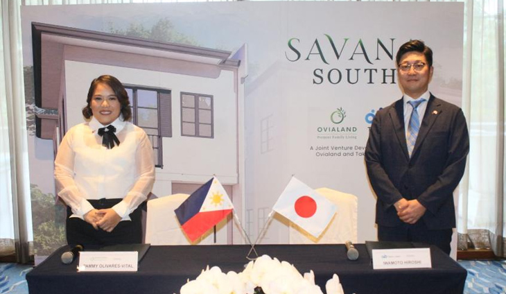 日本 Takara Leben 在菲律宾投资，与奥利瓦雷斯领导的 Ovialand 合作开发经济适用房